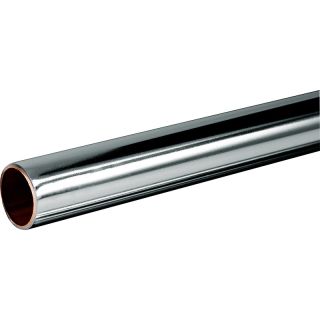 Lawton - Chrome Plated Straight Copper Tube 15mm x 3m