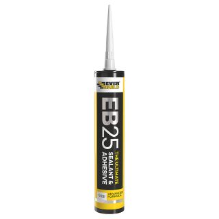 Everbuild EB25 Sealant & Adhesive - Clear - 300ml