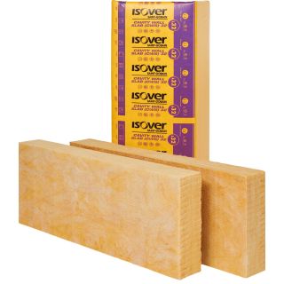 Isover CWS32 Cavity Wall Insulation 10 Slabs - 455mm x 1200mm x 75mm Thick (5.46m2 Pack)