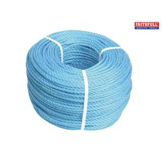 FAIRB3080 Blue Poly Rope 8mm x 30m