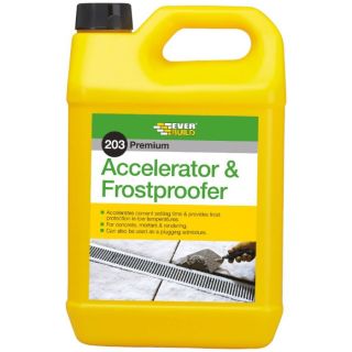 Everbuild 203 Accelerator & Frostproofer - 5 Litre