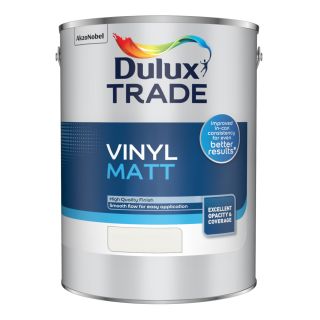 Dulux Trade Vinyl Matt - Pure Brilliant White - 2.5 Litre