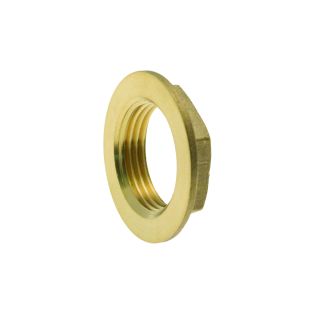 Brass Flanged Back Nut 3/4