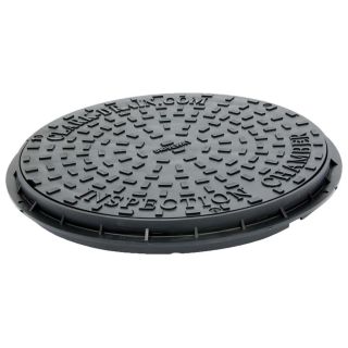 Polypropylene Round Man Hole Cover and Frame - 460mm