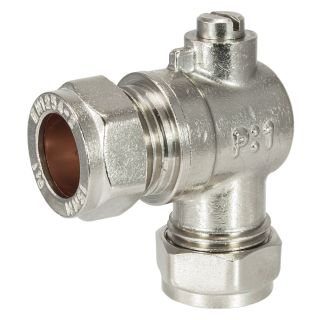 EP Isolation Valve Angle CP 15mm