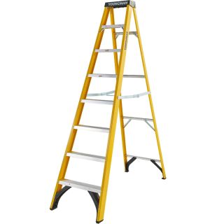 Youngman / Werner S400 Fibreglass Stepladder - 8 Tread