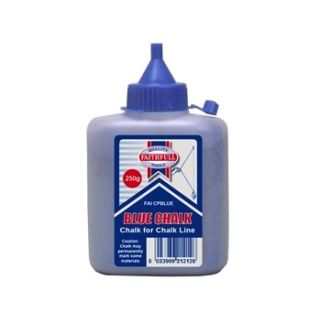 Faithfull FAICPBLUE Chalk Refill - 250g -Blue