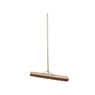 Faithfull FAIBRCOCO36H Broom Soft Coco 90cm (36in) + Handle & Stay