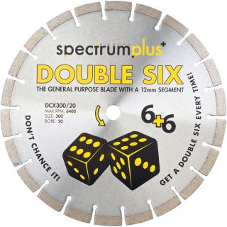 Ox Tools - Spectrum Plus Double Six GP Diamond Blade - 115/22.23mm