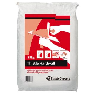 Thistle Hardwall Plaster 25kg Bag