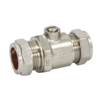 EP Isolating Valve Full Bore CP 22mm Wras