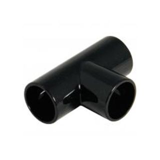 Floplast black overflow tee 21.5mm OS13B