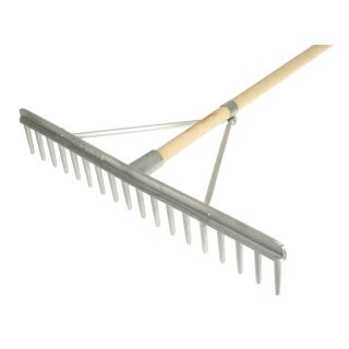 Faithfull FAIALR Rake and Handle Ali Landscaping 680mm