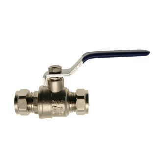 EP Lever Ball Valve Blue Handle 15mm