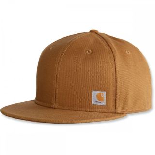 Carhartt Ashland Flat Brim Cap - Brown - One Size