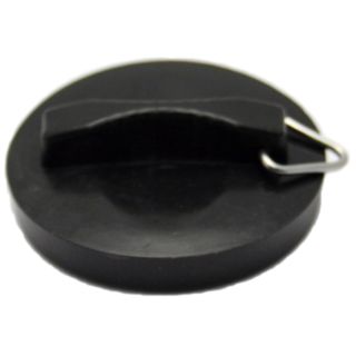 Peerless Poly Plug Black 1.1/2 With Triangle For 1 1/4 Waste