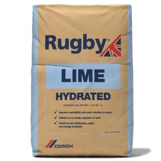 Rugby Hydrated Lime - 25kg Bag