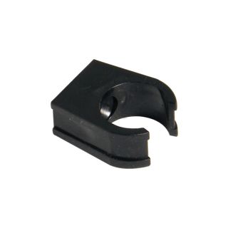 Floplast black overflow pipe clip 21.5mm OS16B